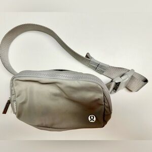 Lululemon Crossbody bags. Gray/silver. Like new.